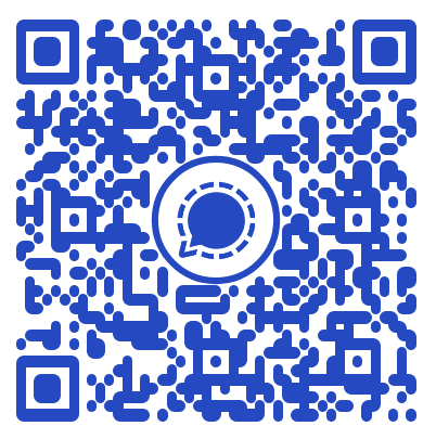 Signal, https://signal.me/#eu/kZz27wLbuxCulsR_Kee2IWhGSxFZJnmQHlpzYIUJx18Roq7dJxtMILTydjyzSiEO